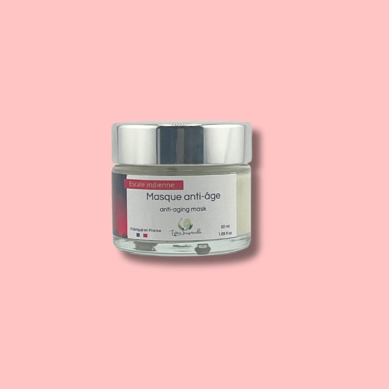 MASQUE CREME VISAGE ANTI-AGE - ESCALE INDIENNE MASQUE CREME VISAGE ANTI-AGE - ESCALE INDIENNE